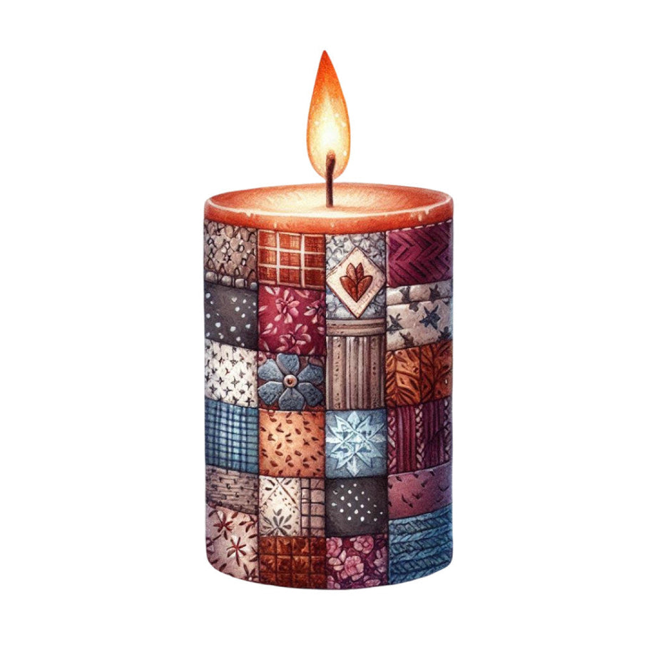 Patchwork Christmas Fabric Panel 21