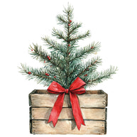 Rustic Christmas Fabric Panel 28