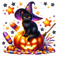 Halloween Wonder Animals Fabric Panel 22