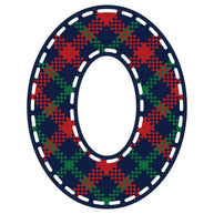 Christmas Alphabet Fabric Panel 3