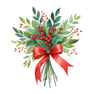 Christmas Element Fabric Panel 42