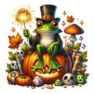Halloween Wonder Animals Fabric Panel 112