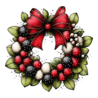 1st Whimsical Christmas Fabric Panel 151