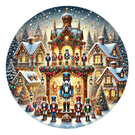 Christmas Villages Fabric Panel 25
