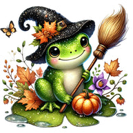 Halloween Wonder Animals Fabric Panel 145
