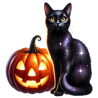 Halloween Wonder Animals Fabric Panel 13