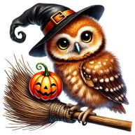 Halloween Wonder Animals Fabric Panel 51