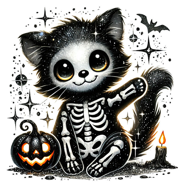 Halloween Wonder Animals Fabric Panel 101