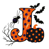 Halloween Alphabet Fabric Panel 3