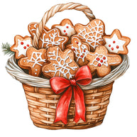 Rustic Christmas Fabric Panel 33