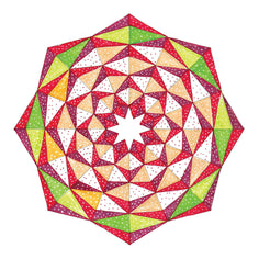 Arabesque Tree Skirt Quilt Pattern