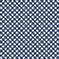 Barely Basics Gingham Quilting Cuddle Navy Fabric Per Yard