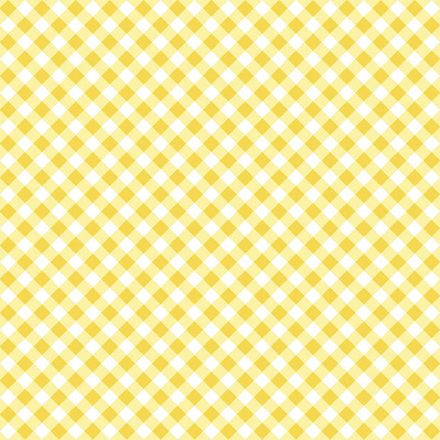 Barely Basics Gingham Quilting Cuddle Sunshine Fabric Per Yard