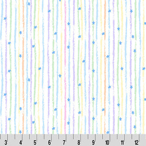 Pastel Goodnight Farm Dreamland Quilting Cuddle Fabric Per Yard
