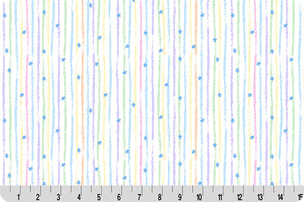 Pastel Goodnight Farm Dreamland Quilting Cuddle Fabric Per Yard