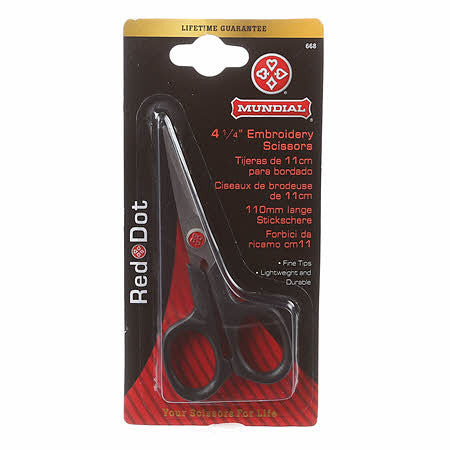 Embroidery Scissor 4 1/4in