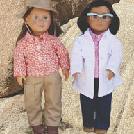 Scientist and Geologist Doll Clothes Pattern