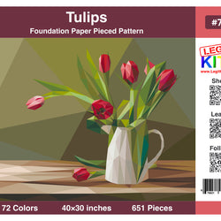 Tulips Quilt Kit