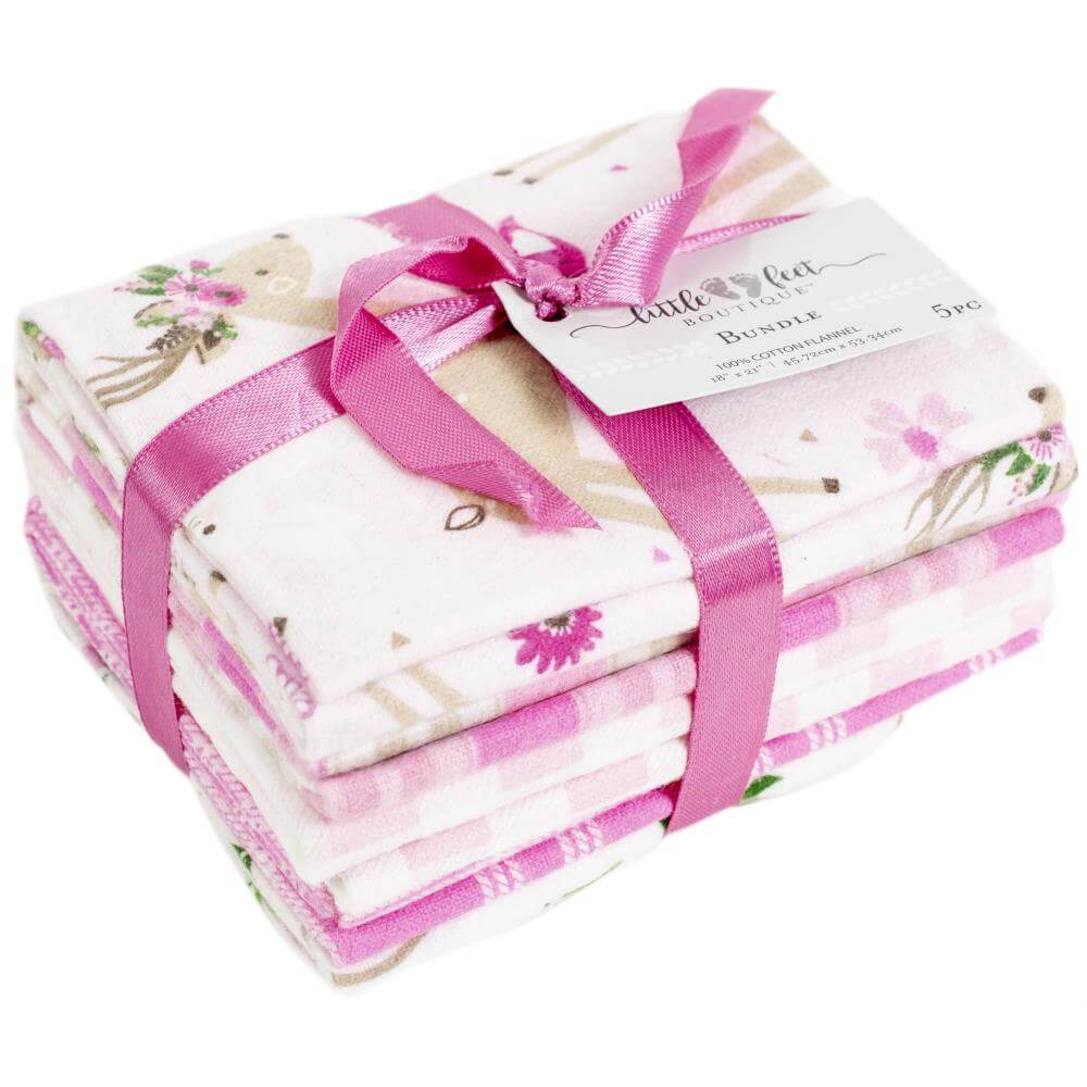 Wild and Free Fat Quarter Bundle 5pcs